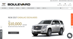 Desktop Screenshot of boulevard-cadillac.com